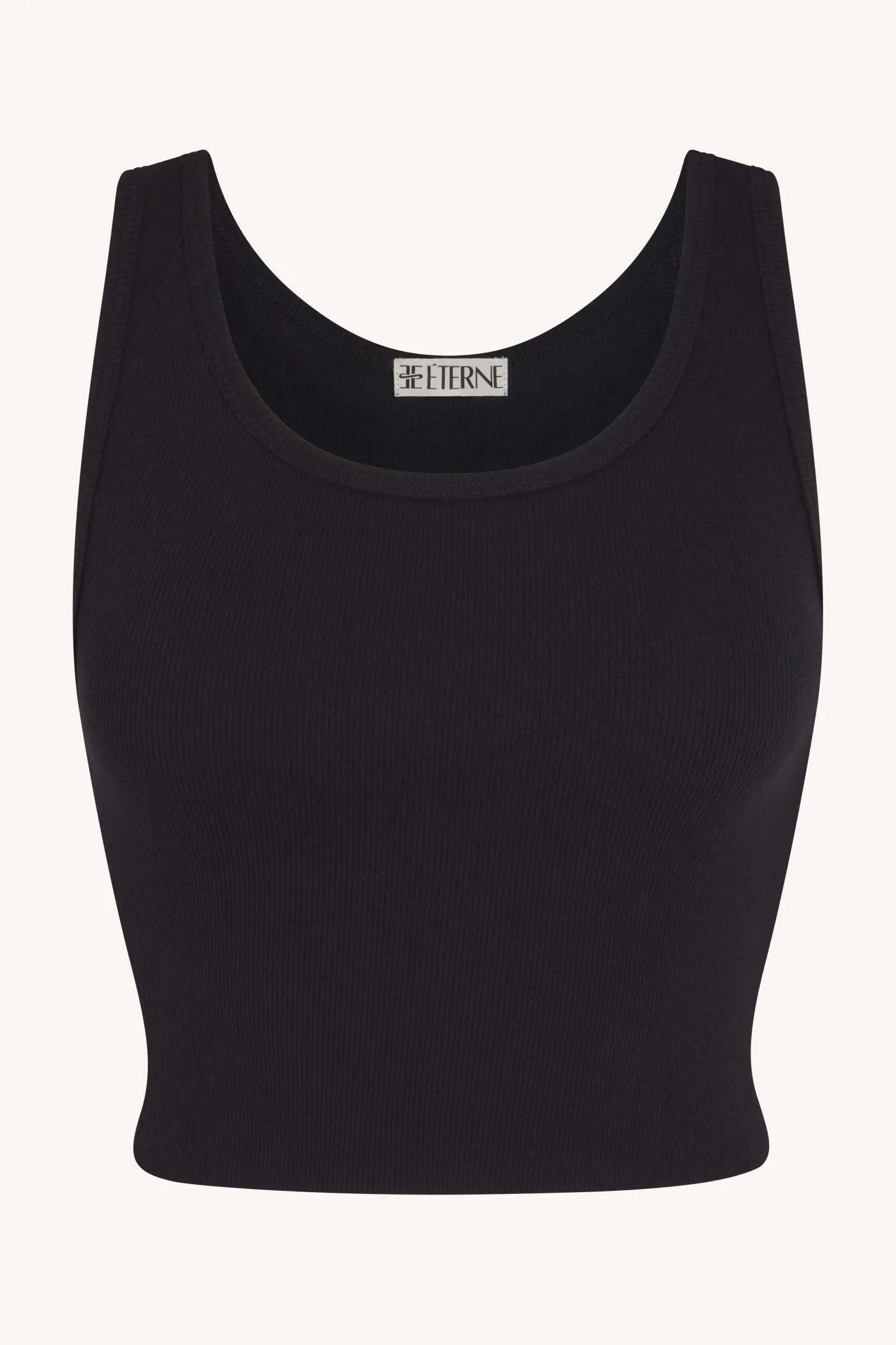 CROPPED SCOOP NECK TANK