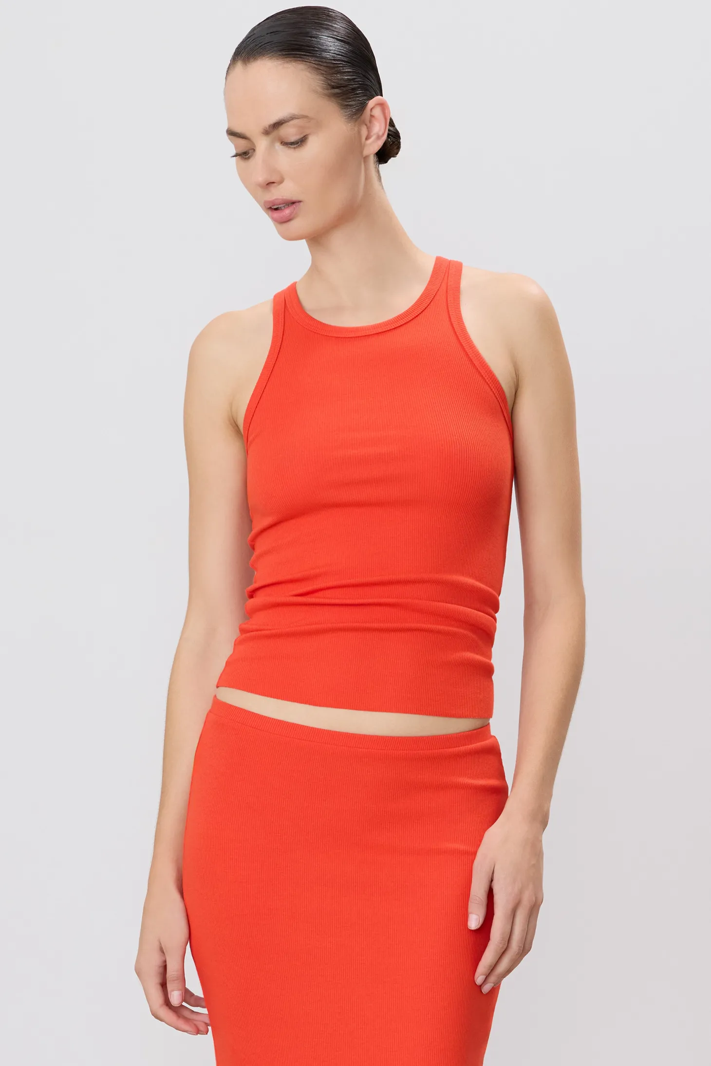 HIGH NECK FITTED TANK