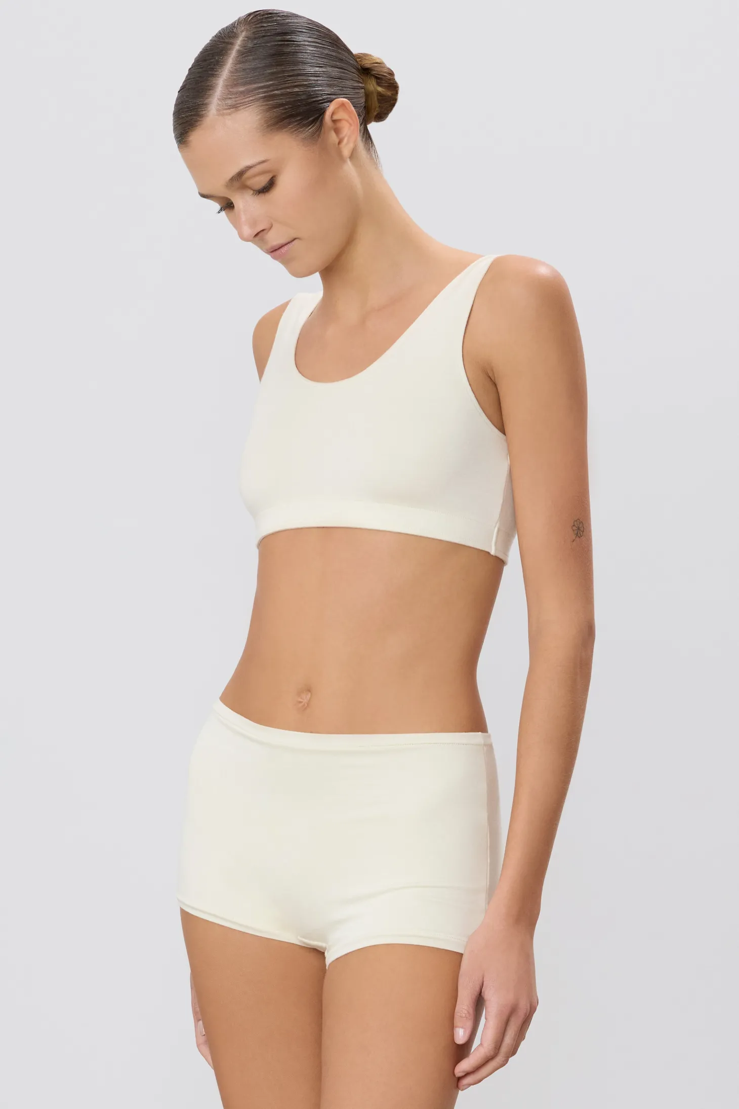 HIGH WAISTED BOY SHORT