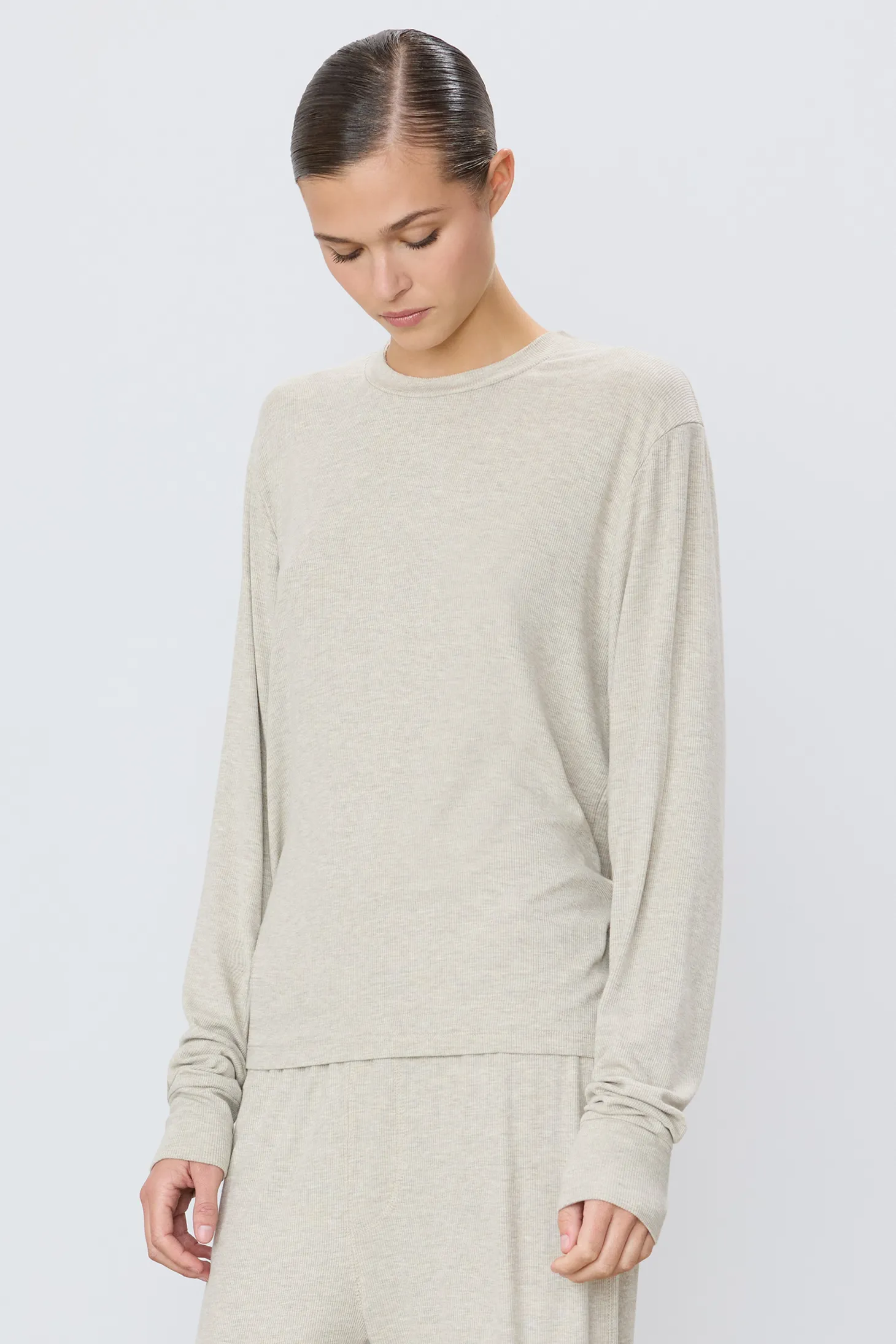 LONG SLEEVE BOYFRIEND T-SHIRT