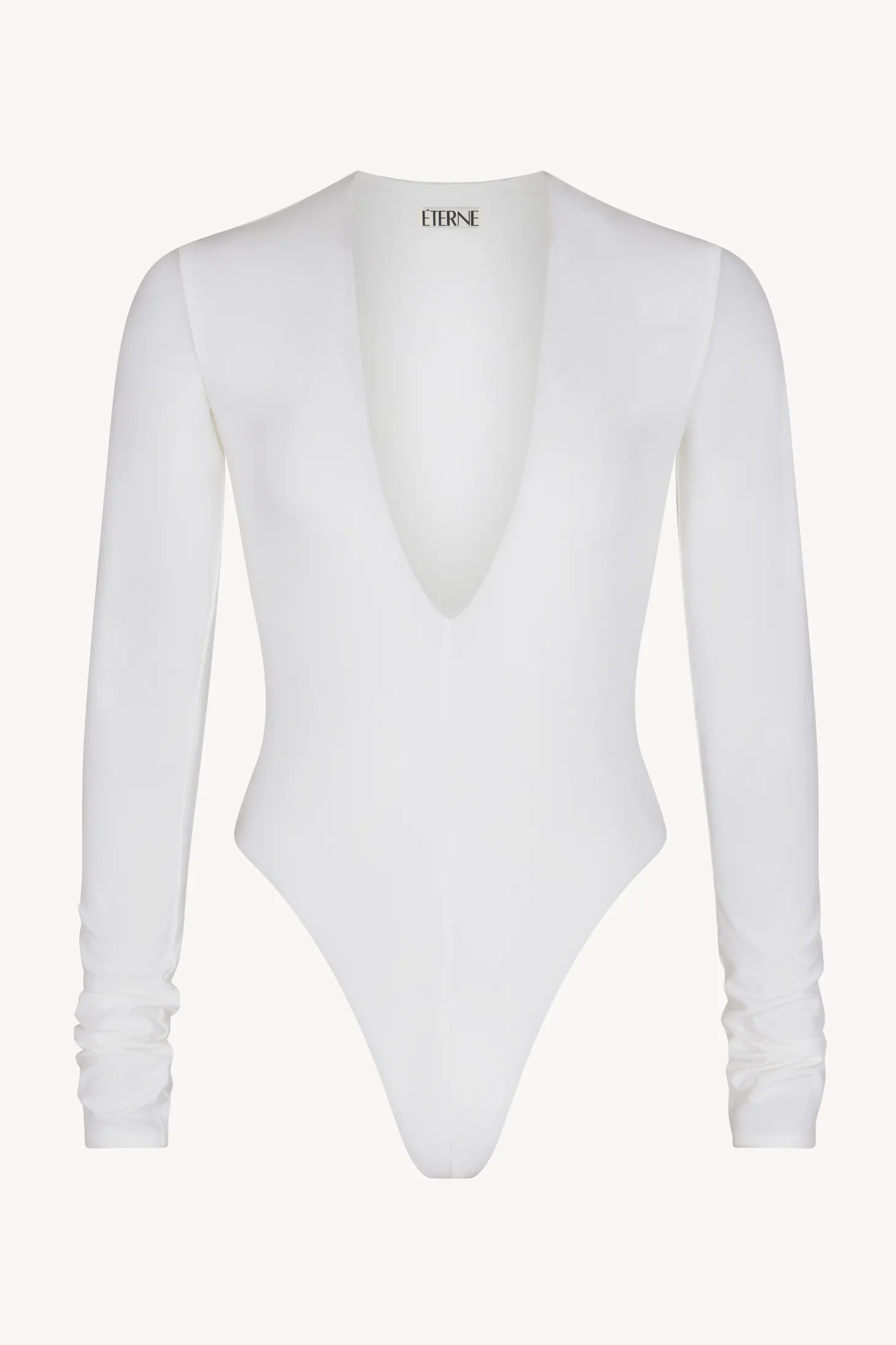 LONG SLEEVE DEEP V BODYSUIT