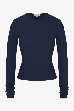 LONG SLEEVE FITTED TOP