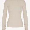 LONG SLEEVE FITTED TOP