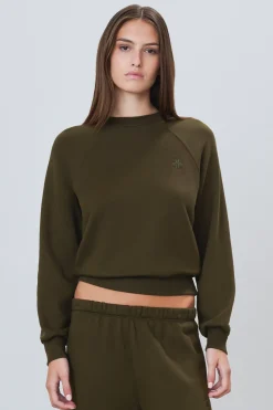 SHRUNKEN RAGLAN SWEATSHIRT