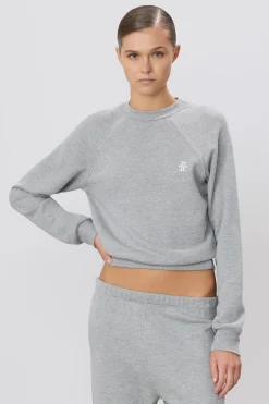 SHRUNKEN RAGLAN SWEATSHIRT