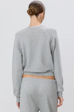 SHRUNKEN RAGLAN SWEATSHIRT
