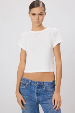 The Short Sleeve Baby Tee by ÉTERNE